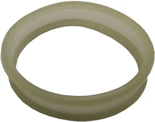 Transparente Gummimanschette von Bosch, runder Querschnitt, geeignet für Anschluss- oder Dichtungsanwendungen, in einem flexiblen Design.